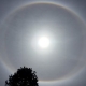 Full circle around sun