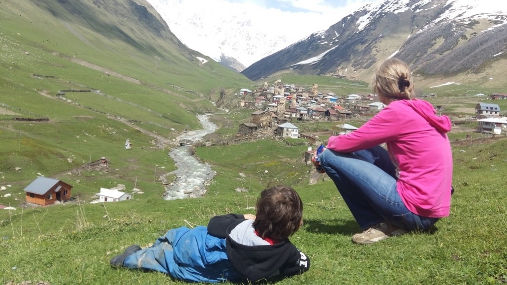 Georgien Georgien_Blick ins Tal